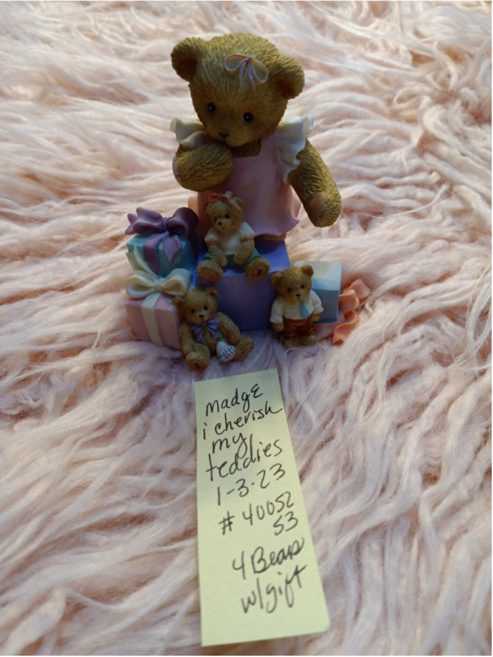 Cherished Teddies Madge I cherish my teddies 2005 4005253 Perfect condition